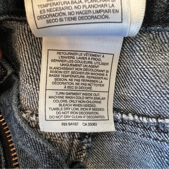 DISNEY Vintage Mickey Mouse Embroidered Blue Jeans Denim High Rise M - Picture 10 of 14